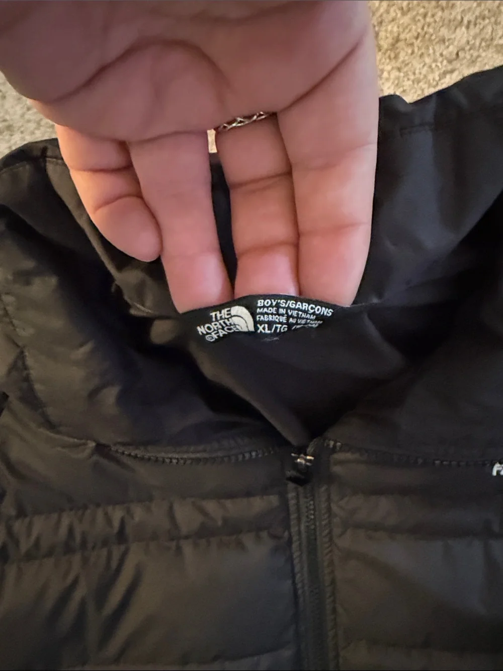 The North Face Black Kids Puffer Jacket